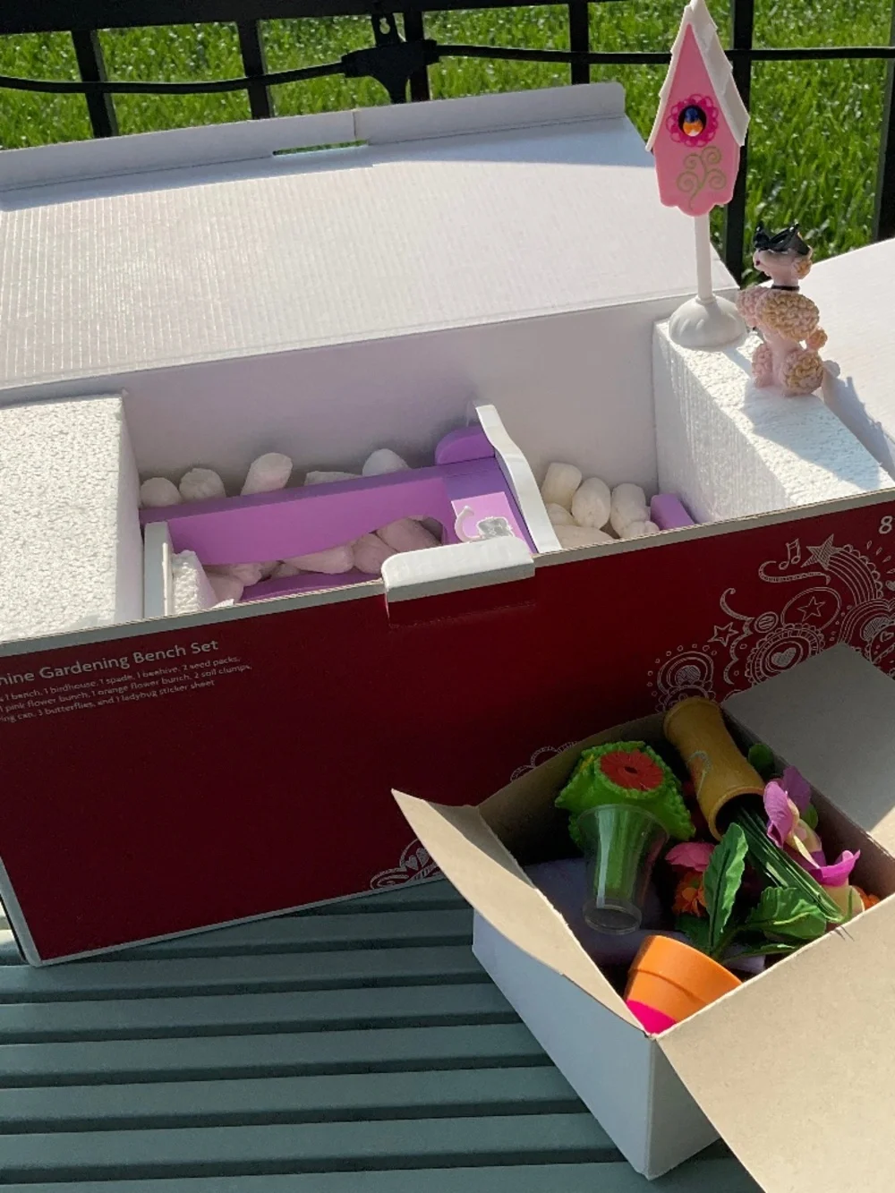 American Girl - Sunshine Gardening Bench Set